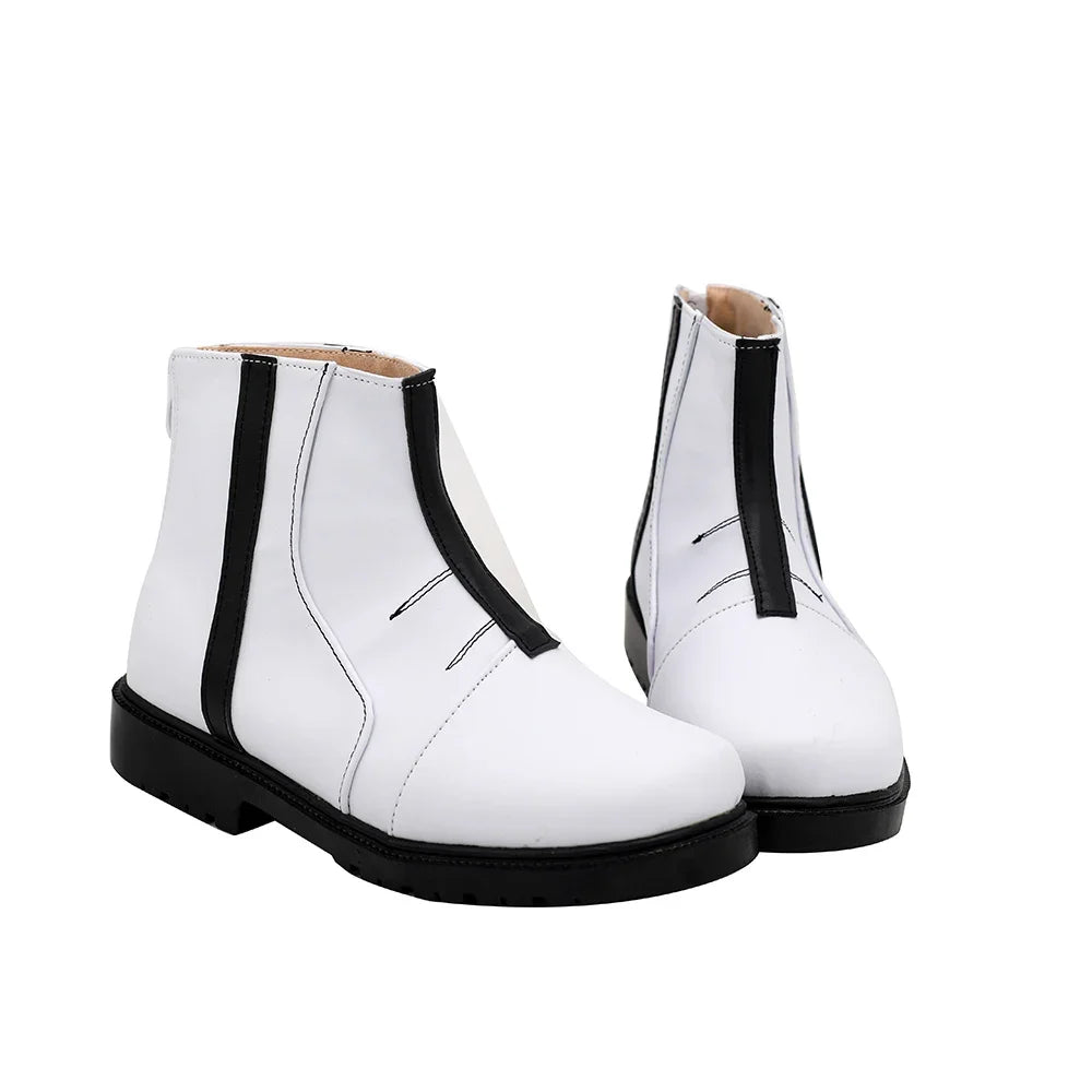 Jujutsu Kaisen Mahito Cosplay Boots White Shoes Custom Made