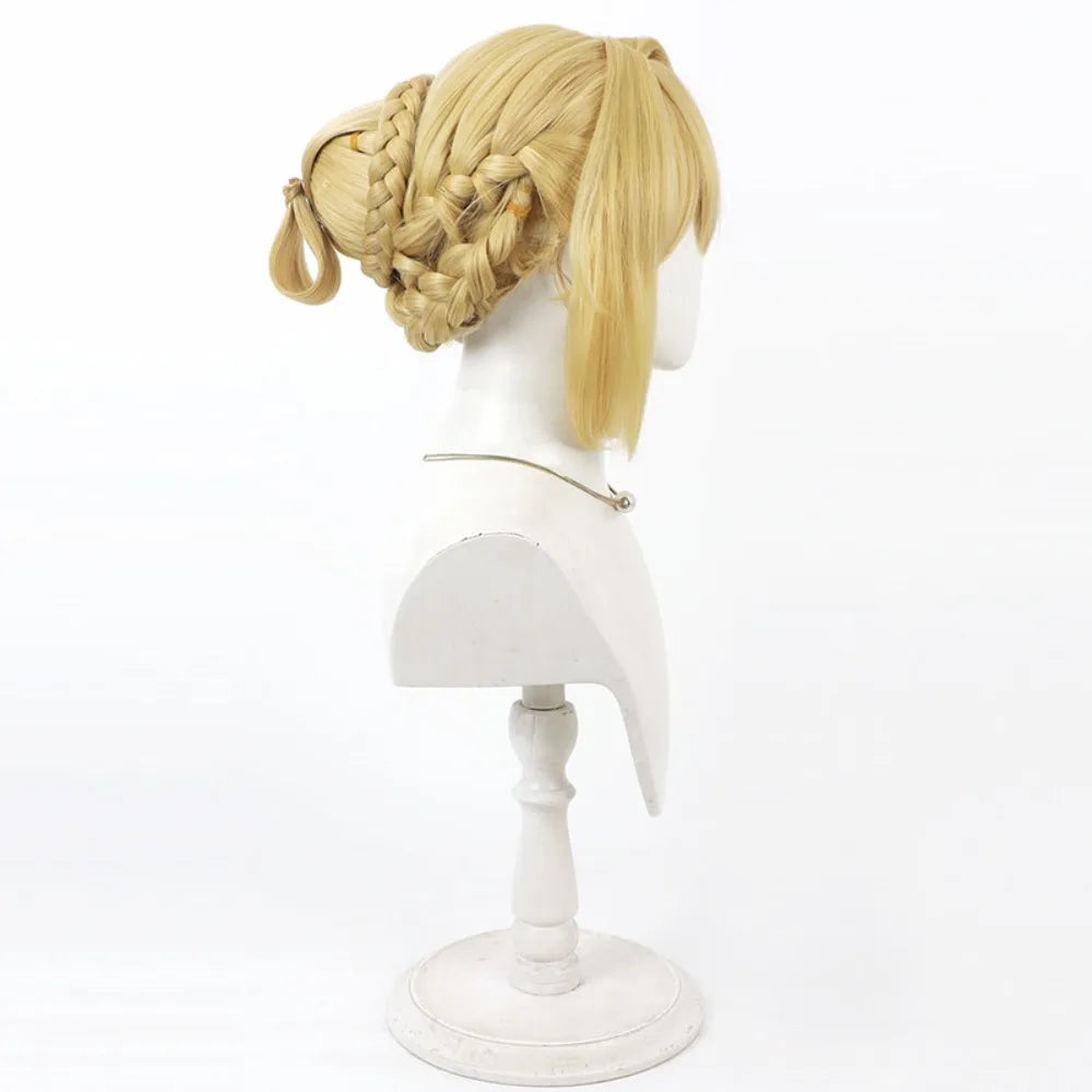 Zenless Zone Zero Evelyn Chevallier Cosplay Wig Realistic Hair