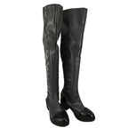 Black Butler Ciel Phantomhive Cosplay Boots Custom Leather Shoes | MiDicosplay