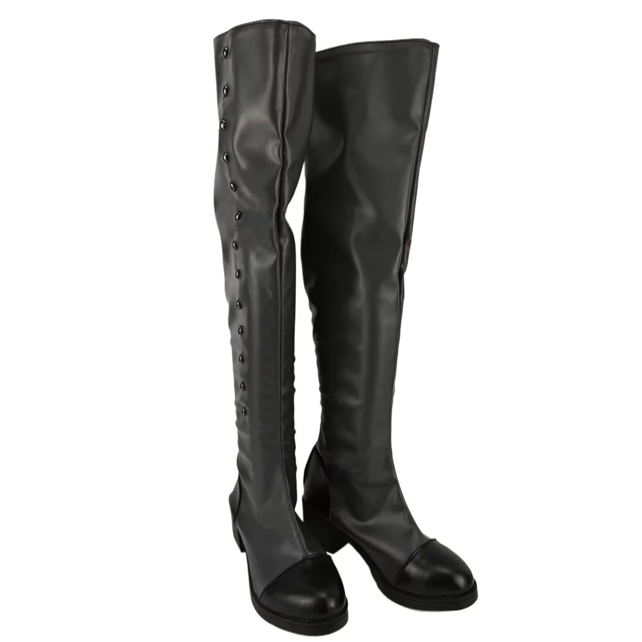 Black Butler Ciel Phantomhive Cosplay Boots Custom Leather Shoes | MiDicosplay