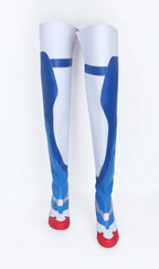 Overwatch Angela Ziegler Cosplay Boots White Shoes