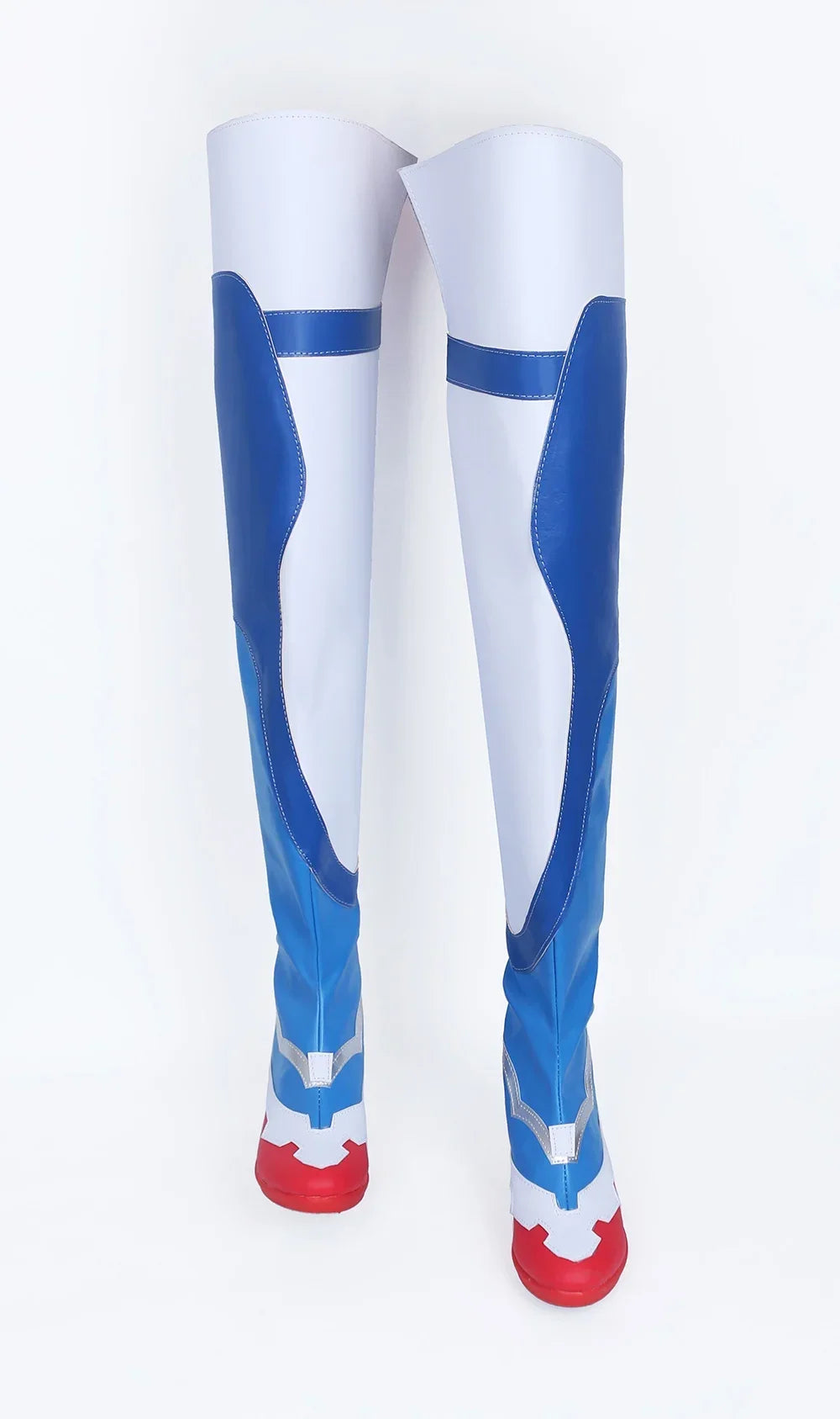 Overwatch Angela Ziegler Cosplay Boots White Shoes