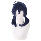 Zenless Zone Zero Lin Cosplay Wig Black Blue Hair