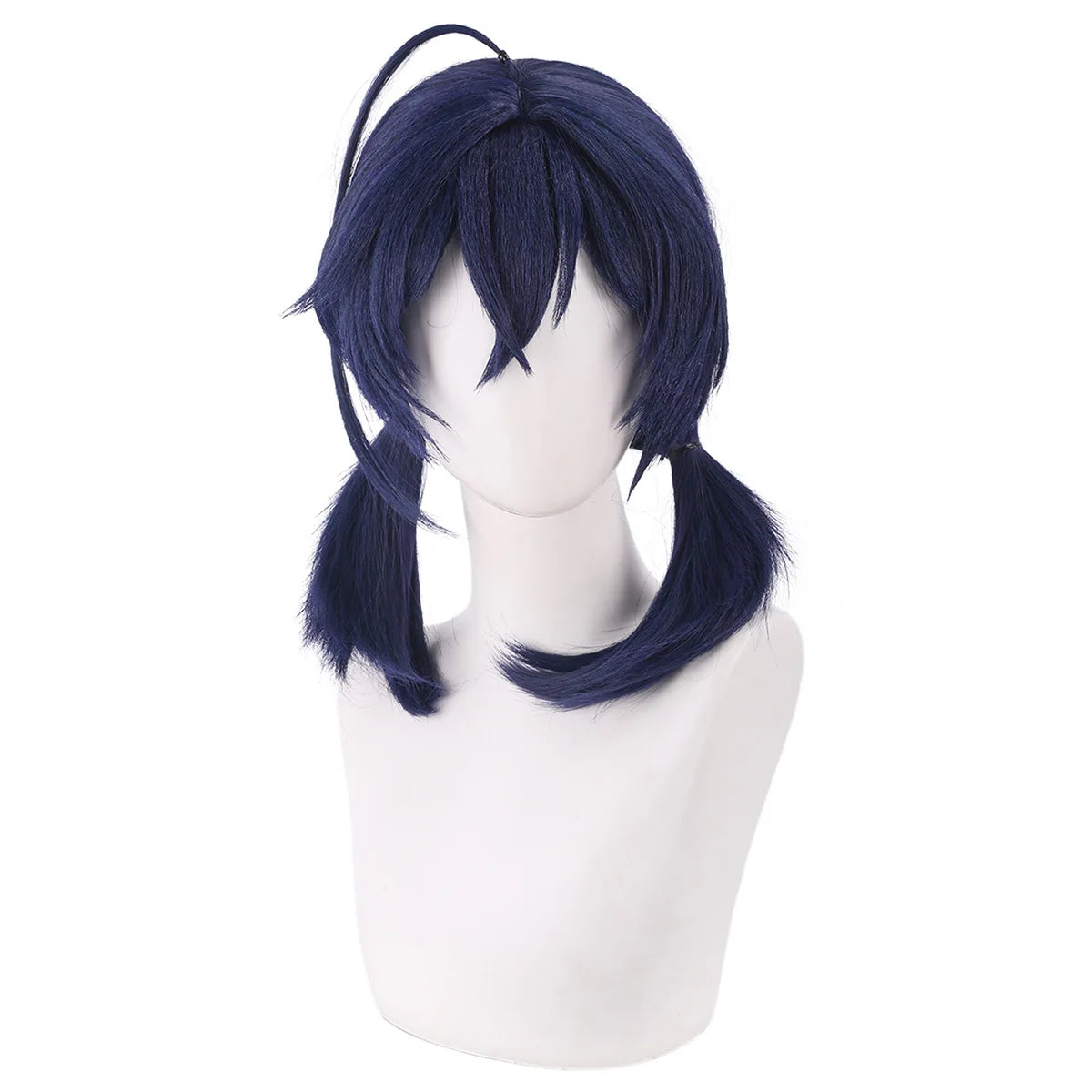 Zenless Zone Zero Lin Cosplay Wig Black Blue Hair