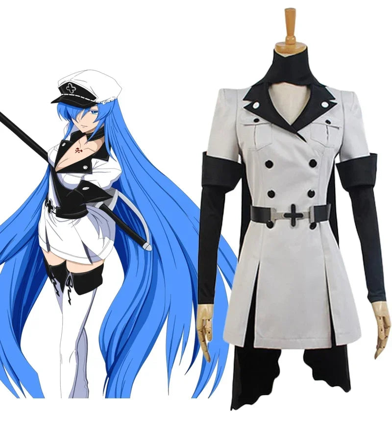 Akame ga Kill Esdeath Cosplay Costume Custom Made