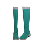 Mario Kart Princess Rosalina Cosplay Boots Green Shoes Custom Made