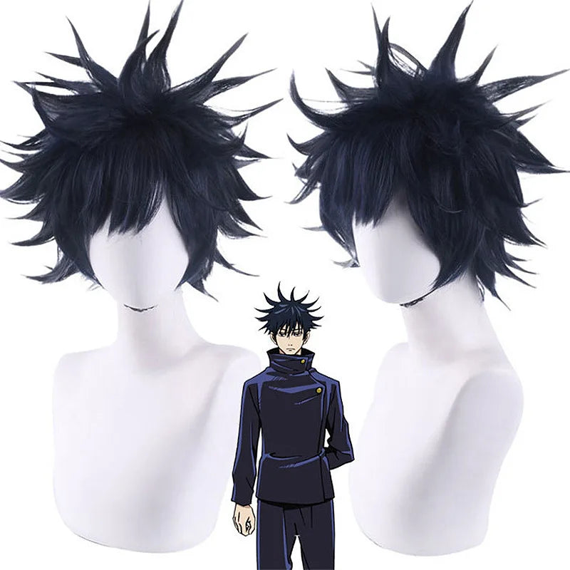 Jujutsu Kaisen Cosplay Wig Set For Yuji Itadori Megumi Fushiguro Toge Inumaki Suguru Geto Gojo Satoru