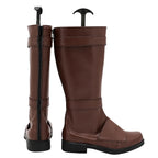 Star War Mandalorian Bo-Katan Kryze Cosplay Boots Brown Leather Shoes