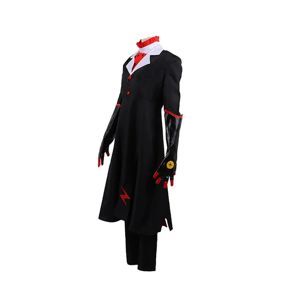 Hazbin Hotel Blitzo Cosplay Costume Black Suit Full Set