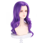 KPOP Lumi Demon Hunters Girl Group 60cm Mixed Purple Thick Cosplay Wig Straight Hair