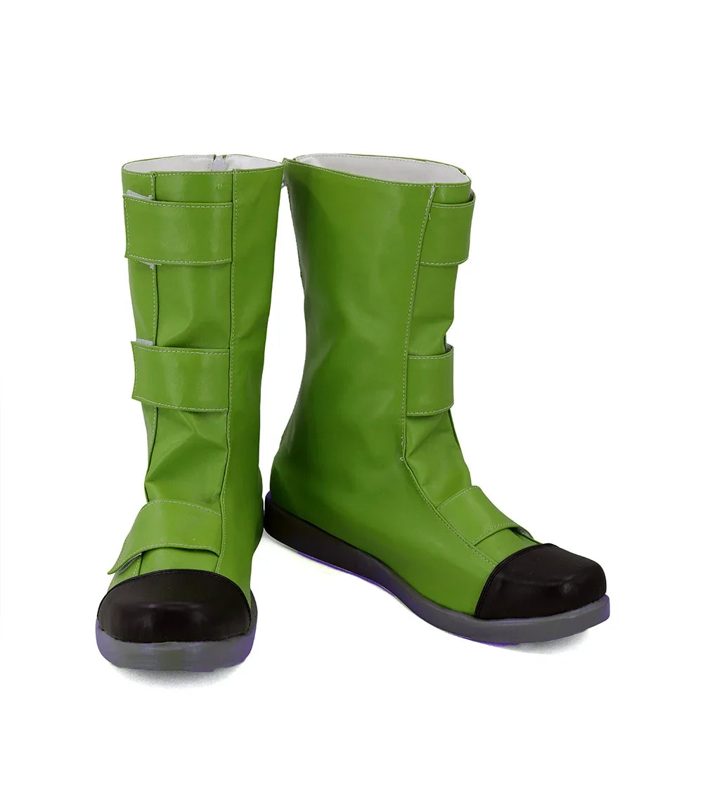Dragon Ball Super Future Trunks Cosplay Boots Green Shoes