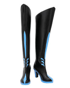 Fate Grand Order Morgan Le Fay Cosplay Boots High Heel Black Shoes