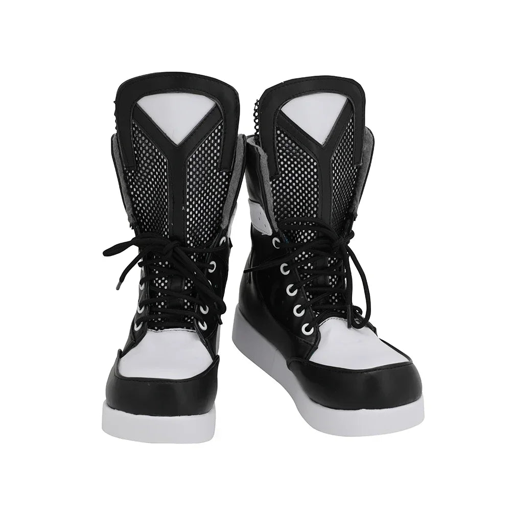 Arknights FEater Cosplay Boots Black Shoes Custom Made