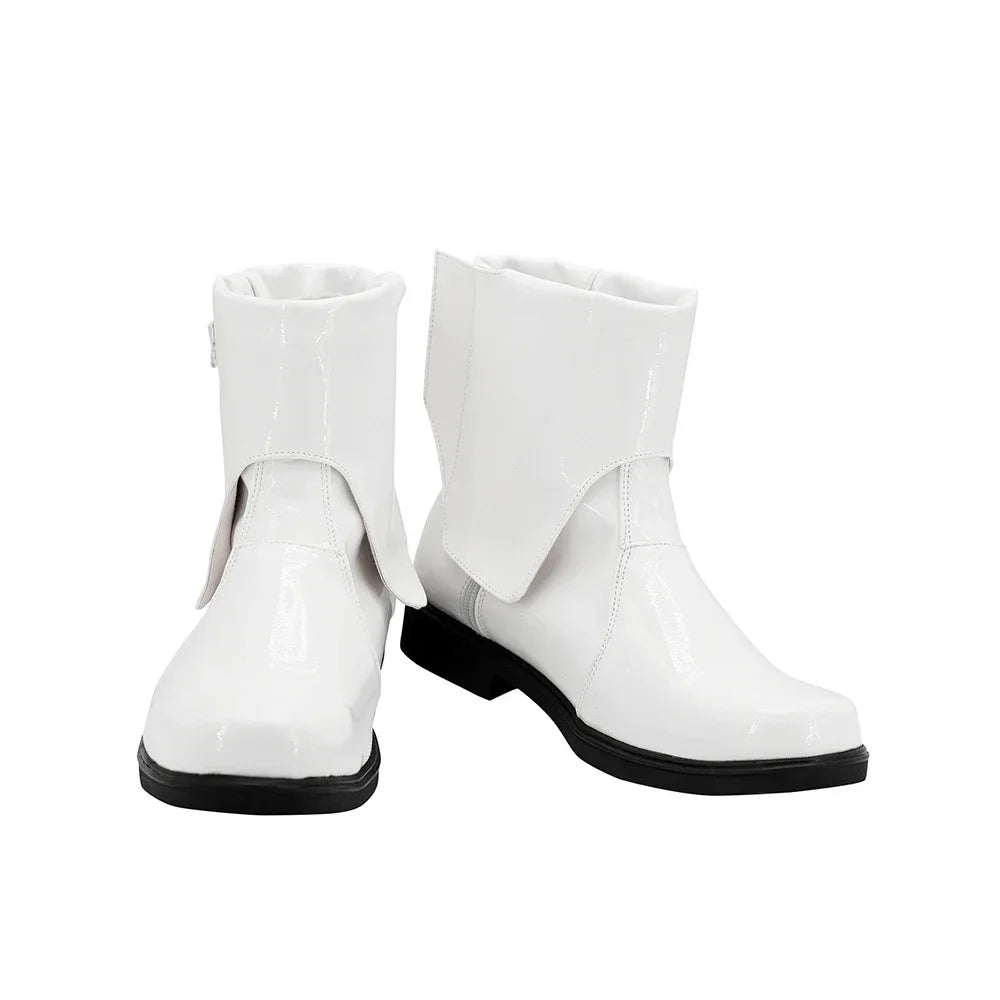 Star Wars First Order Stormtrooper Cosplay Boots White Shoes