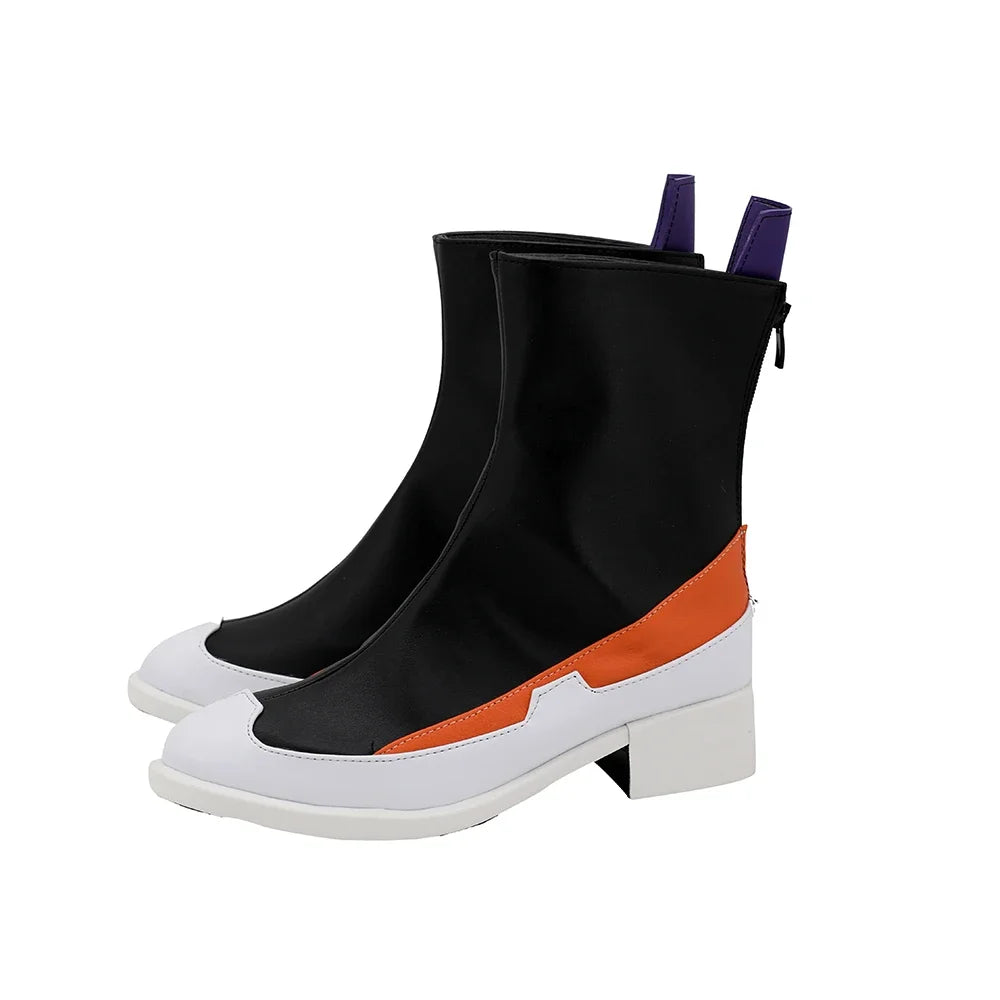 LOL True Damage Akali Cosplay Boots Black Shoes