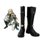 Honkai Star Rail Luocha Cosplay Boots Black Shoes