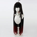 Honkai Star Rail Lingsha Cosplay Wig Black Hair