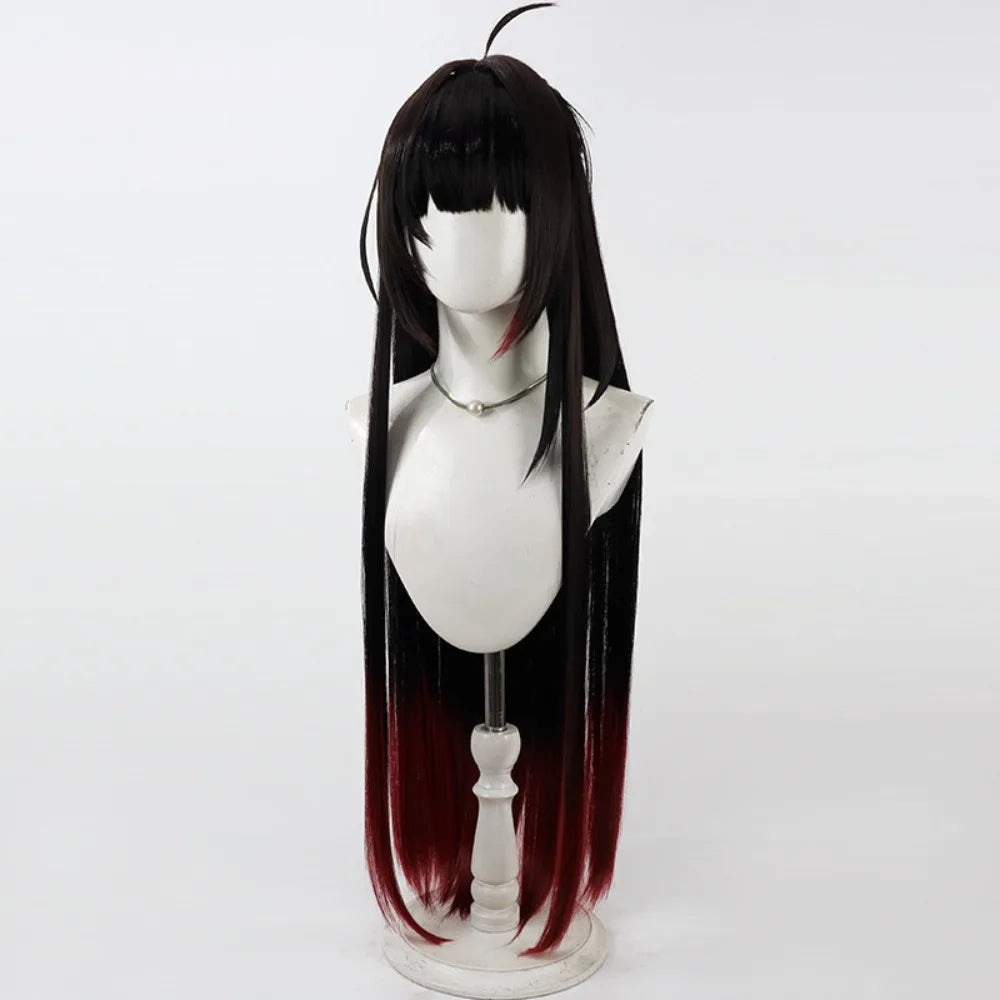 Honkai Star Rail Lingsha Cosplay Wig Black Hair