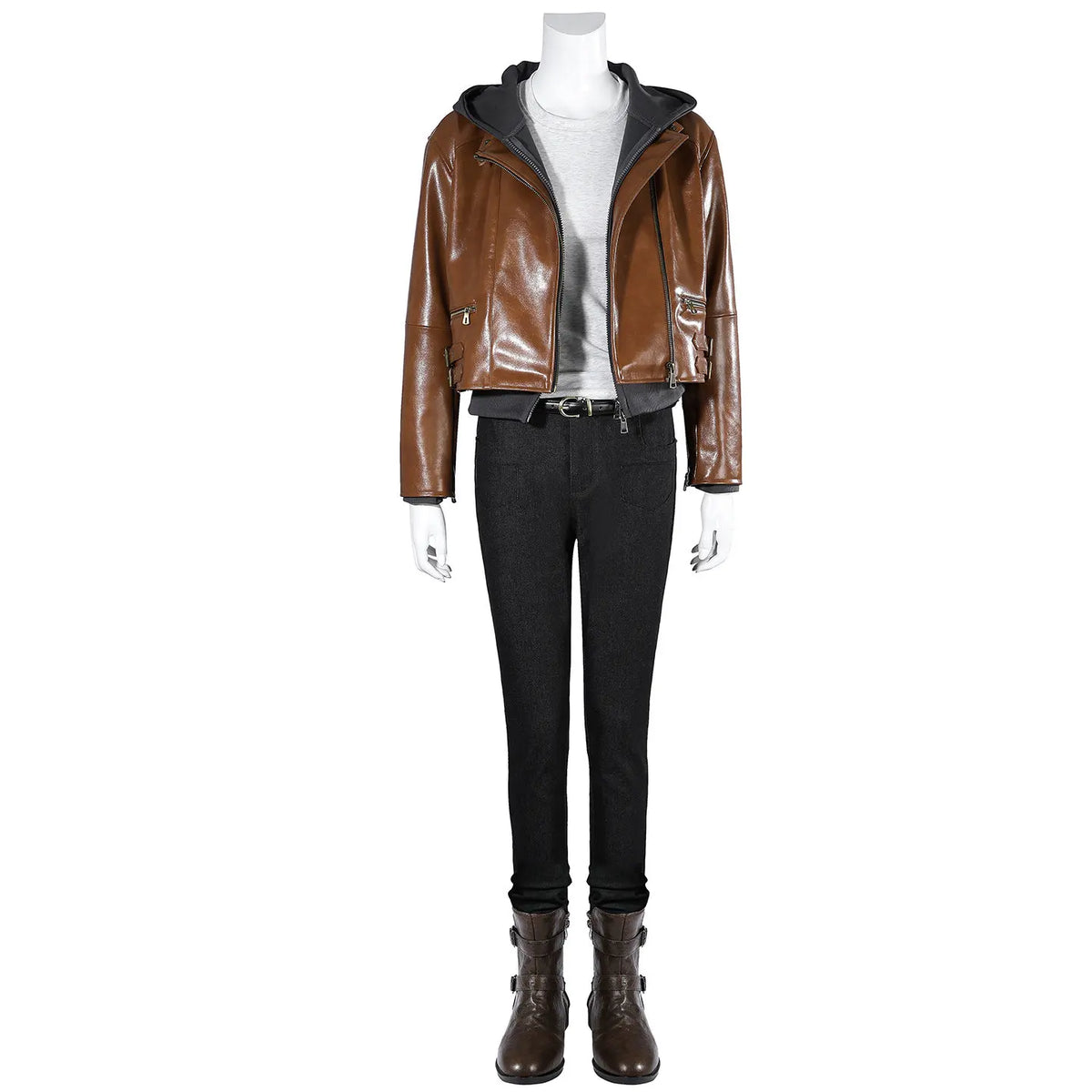 Resident Evil 9 Requiem Grace Ashcroft Cosplay Costume Outfit Shoes Full Set
