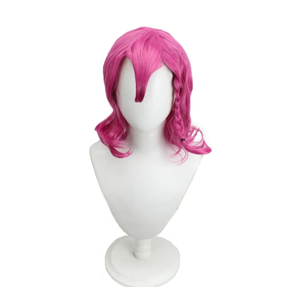 Danganronpa 2 Kazuichi Soda Cosplay Wig Pink Hair