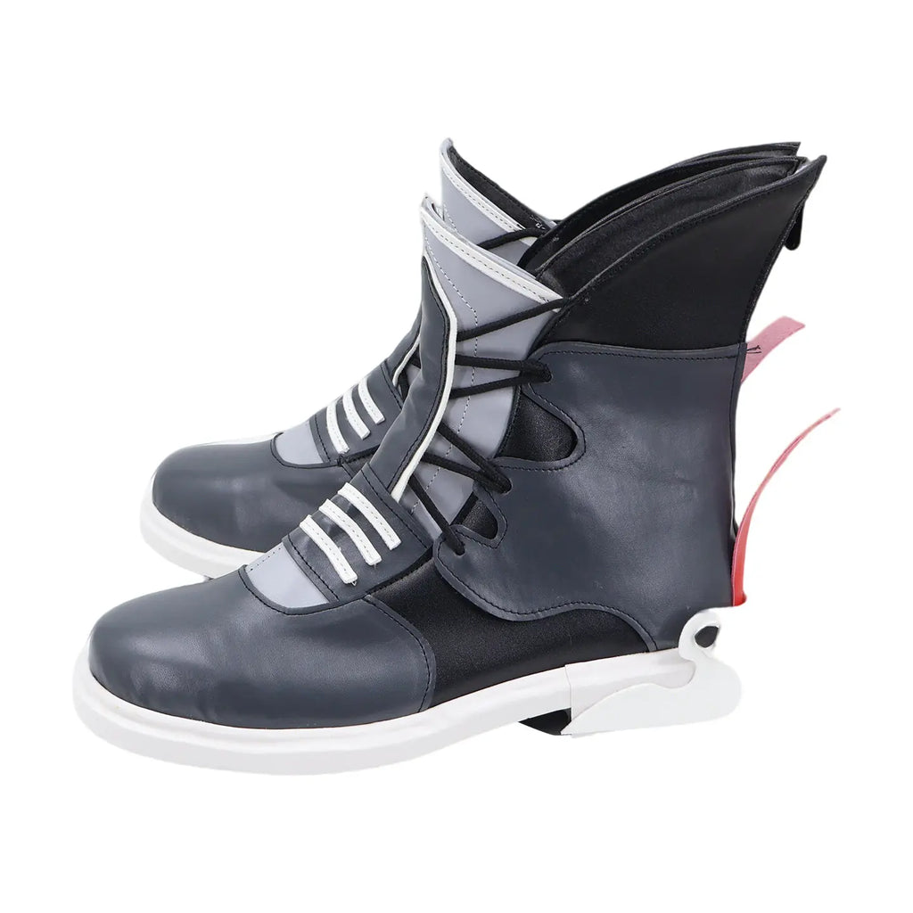 Zenless Zone Zero YeShiyuan Cosplay Boots Grey Shoes
