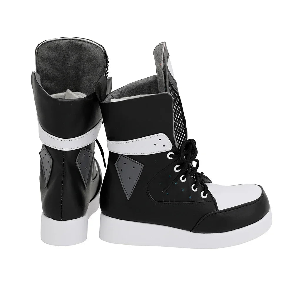 Arknights FEater Cosplay Boots Black Shoes Custom Made