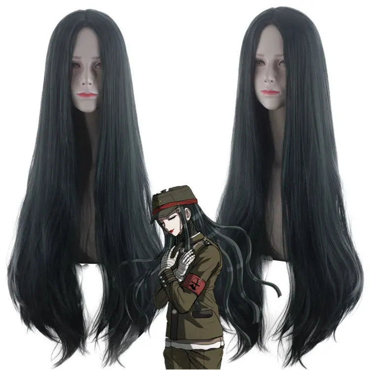 Danganronpa V3 Cosplay Wig Set Angie Yonaga White Hair Sonia Nevermind Tsumugi Shirogane Mikan Tsumiki
