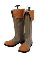 Bottes de cosplay de Naofumi Iwatani (The Rising of the Shield Hero), chaussures marron