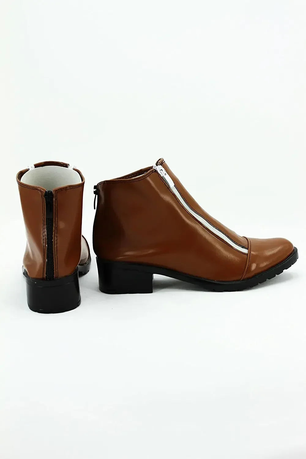 Danganronpa Nagito Komaeda Cosplay Boots Brown Shoes Custom Made