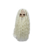 Professor Dumbledore Cosplay Wig Beard Set Light Blonde Hair