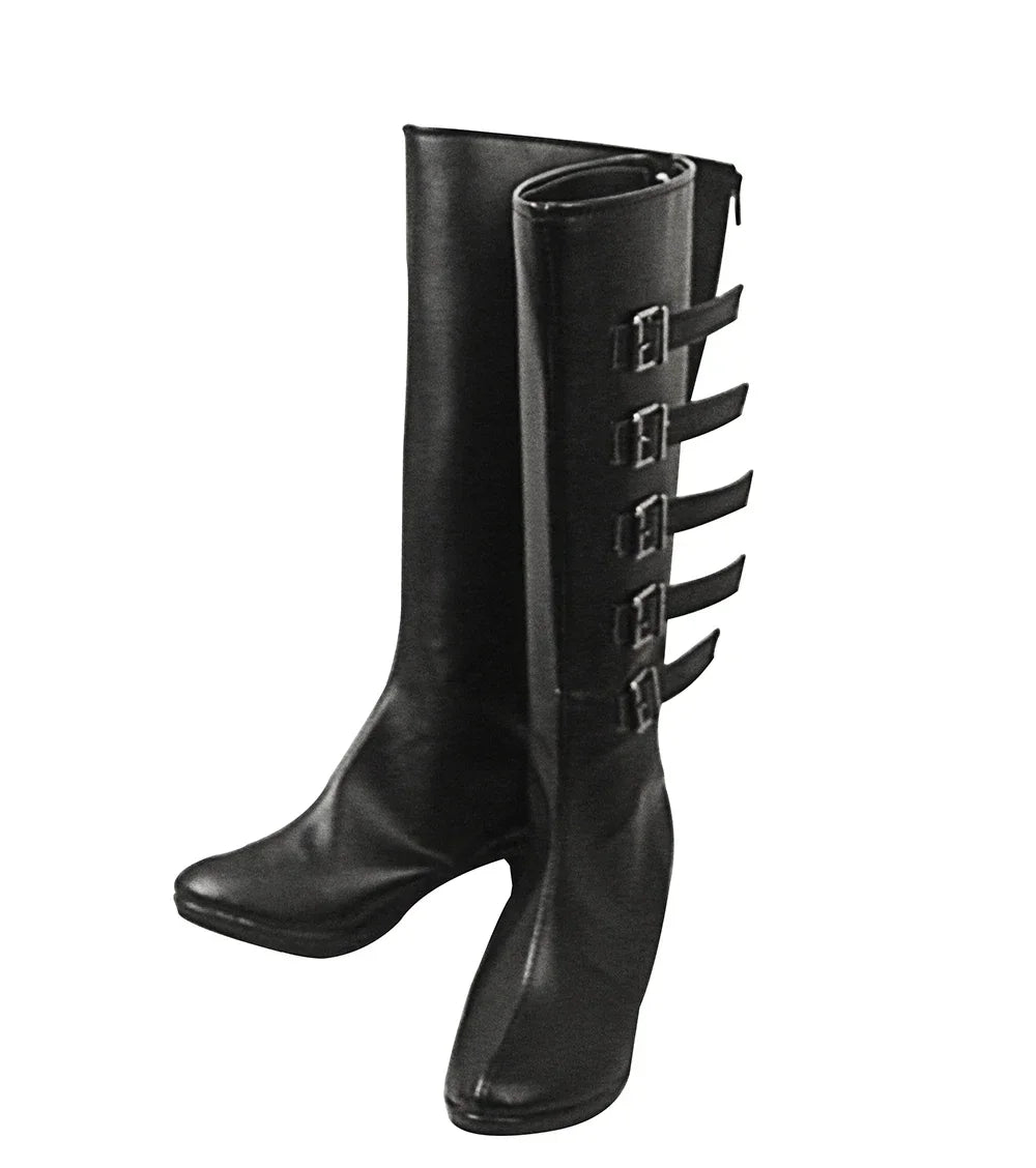 Arknights Specter Cosplay Boots Black High Heel Shoes