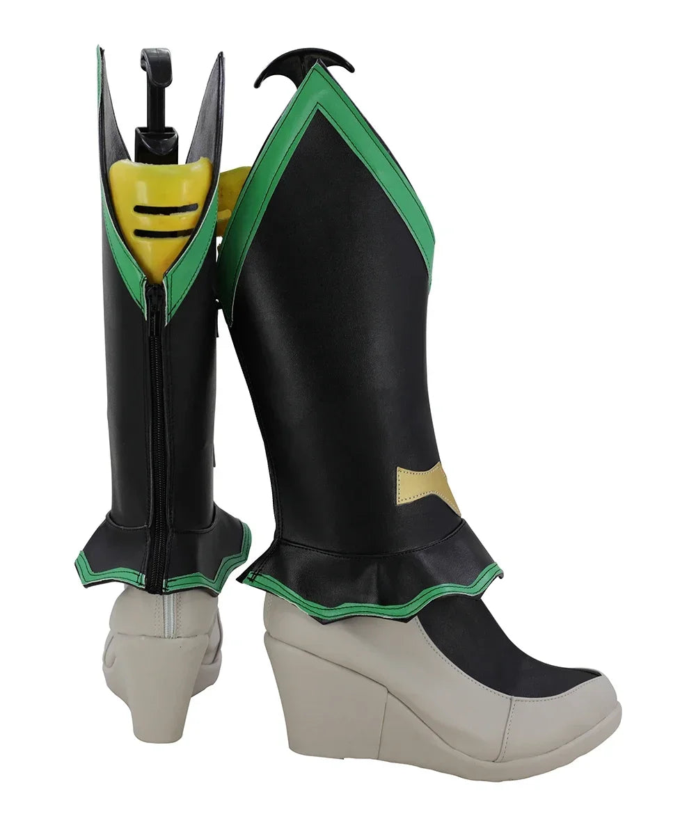 Overwatch Widowmaker Amelie Lacroix Cosplay Boots High Heel Shoes