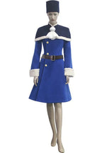 Fairy Tail Rain Woman Juvia Lockser Blue Dress Cosplay Costume