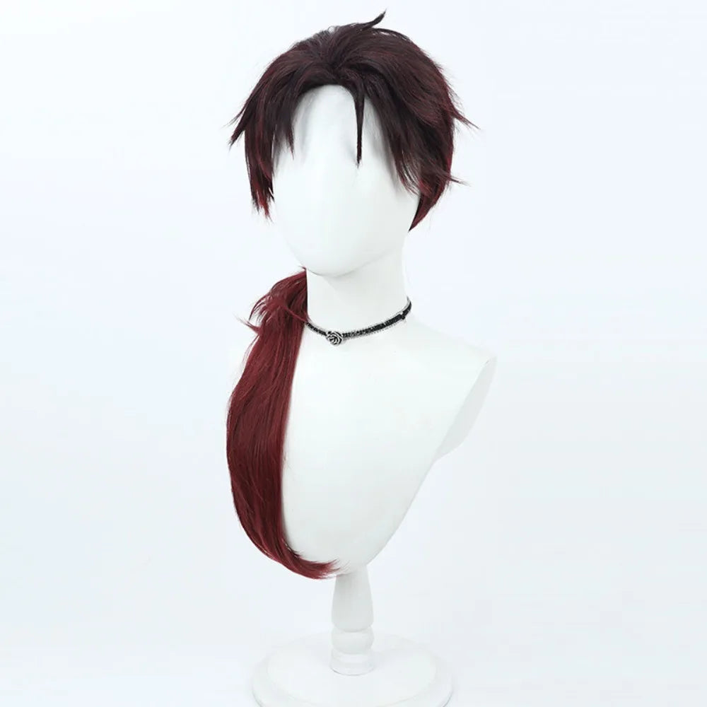 Arknights Hoederer Cosplay Wig Layered Hair