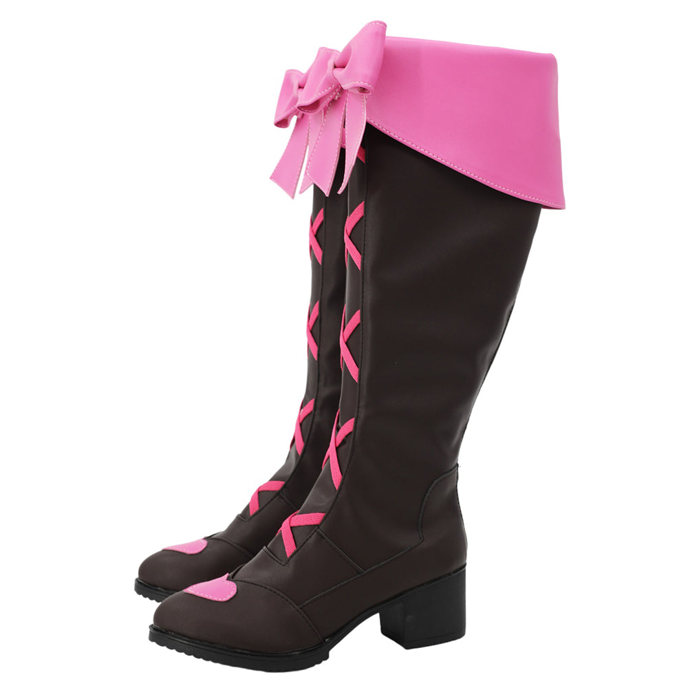Overwatch Widowmaker Kuromi Crossover Cosplay Boots Custom Made Shoes Any Size