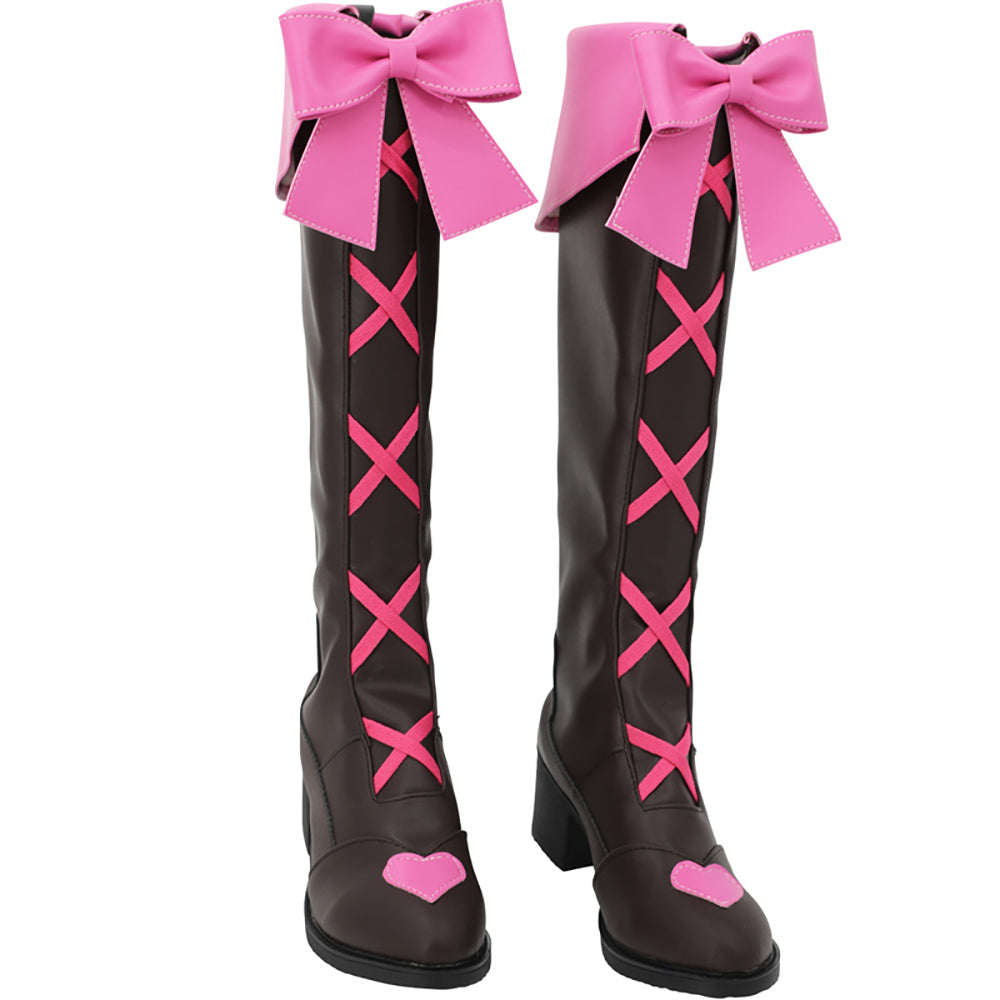 Overwatch Widowmaker Kuromi Crossover Cosplay Boots Custom Made Shoes Any Size